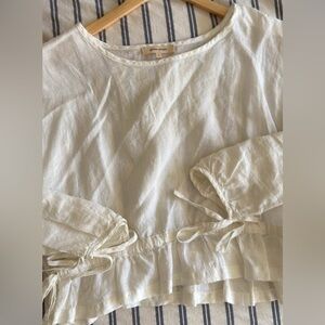 Gillian Stevens Linen Top